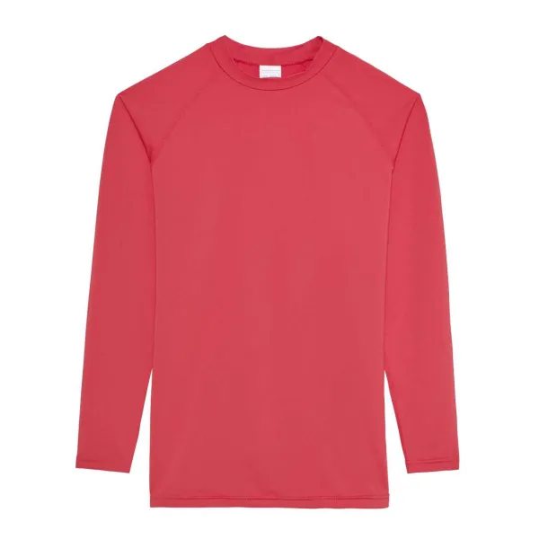  MEN'S COOL LONG SLEEVE BASE LAYER - Just Cool Red