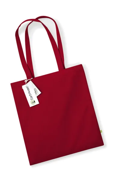  EarthAware™ Organic Bag for Life, 340 g/m² - Westford Mill Classic Red