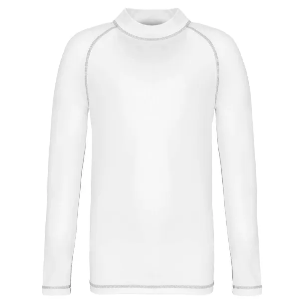  CHILDREN’S LONG-SLEEVED TECHNICAL T-SHIRT WITH UV PROTECTION - Proact White