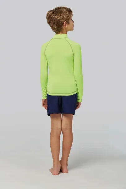  Dječja majica dugih rukava s UV zaštitom, 160 g/m2 - Proact Fluorescent Yellow