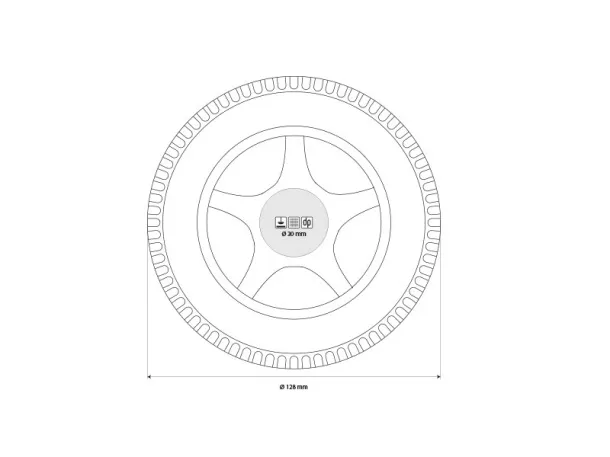 WHEEL handy tool set Silver