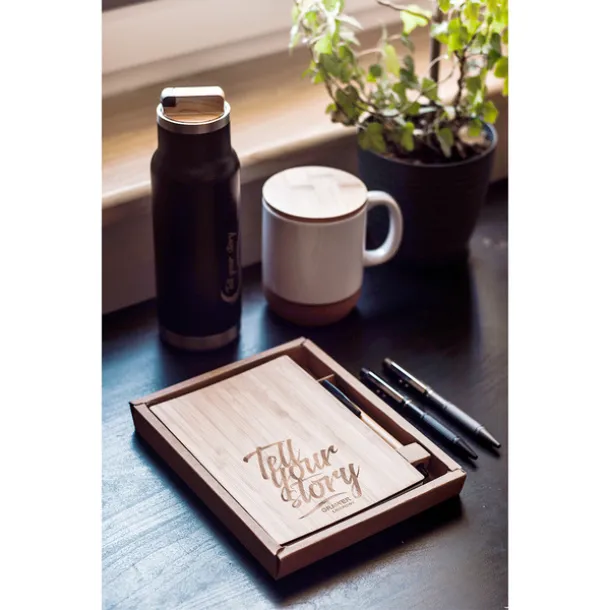 LORCA notepad set Brown