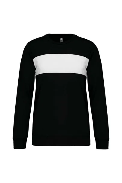  KIDS' POLYESTER SWEATSHIRT - Proact Black White