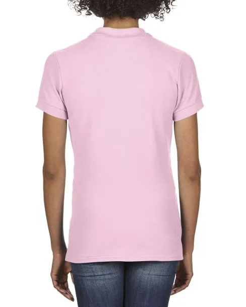  PREMIUM COTTON® LADIES' DOUBLE PIQUÉ POLO - Gildan Light Pink