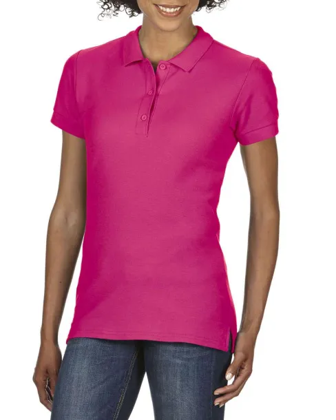  PREMIUM COTTON® LADIES' DOUBLE PIQUÉ POLO - Gildan Heliconia