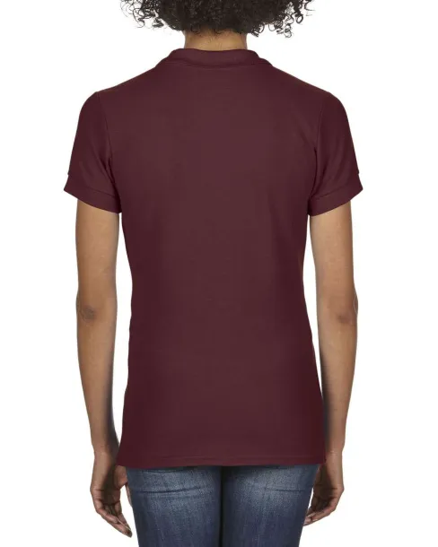  PREMIUM COTTON® LADIES' DOUBLE PIQUÉ POLO - Gildan Maroon