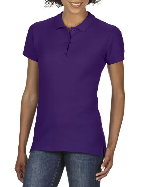  PREMIUM COTTON® LADIES' DOUBLE PIQUÉ POLO - Gildan Ljubičasta