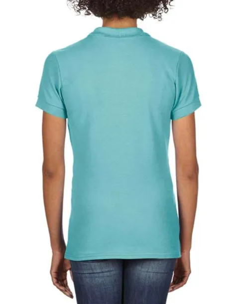  PREMIUM COTTON® LADIES' DOUBLE PIQUÉ POLO - Gildan Chalky Mint