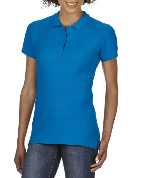  PREMIUM COTTON® LADIES' DOUBLE PIQUÉ POLO - Gildan Safir