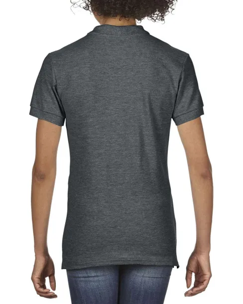  PREMIUM COTTON® LADIES' DOUBLE PIQUÉ POLO - Gildan Iron Grey