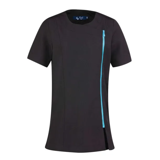 ‘CAMELLIA’ ‘CAMELLIA’ BEAUTY AND SPA TUNIC - Premier Black Turquoise