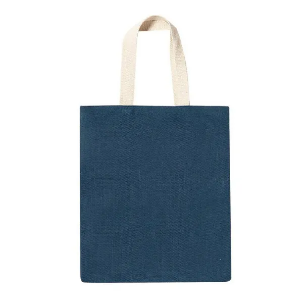  Jute shopping bag navy blue