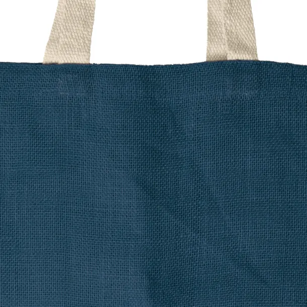  Jute shopping bag navy blue