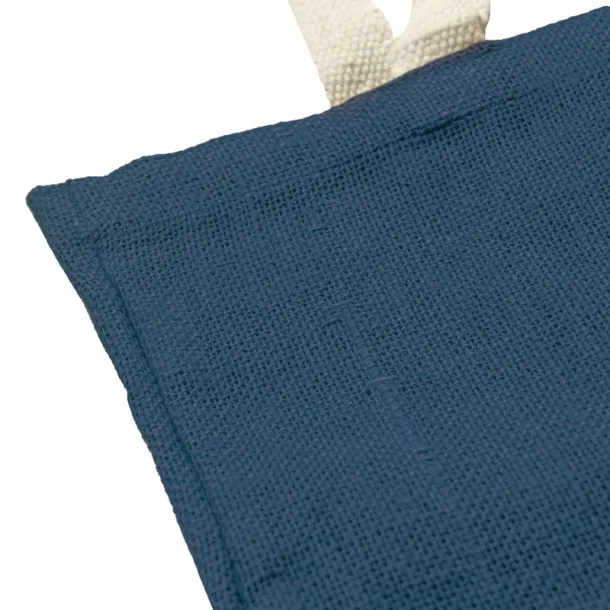  Jute shopping bag navy blue