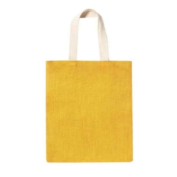  Jute shopping bag yellow