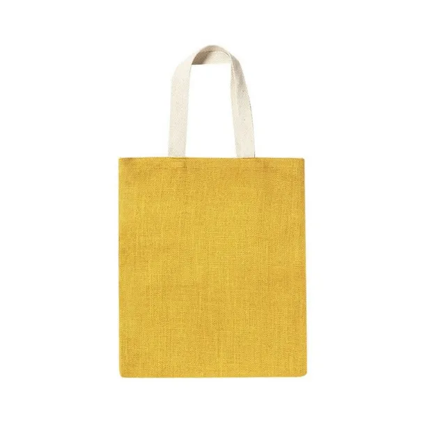  Jute shopping bag yellow