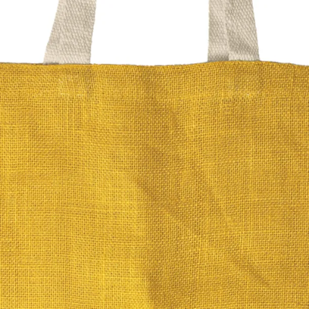  Jute shopping bag yellow