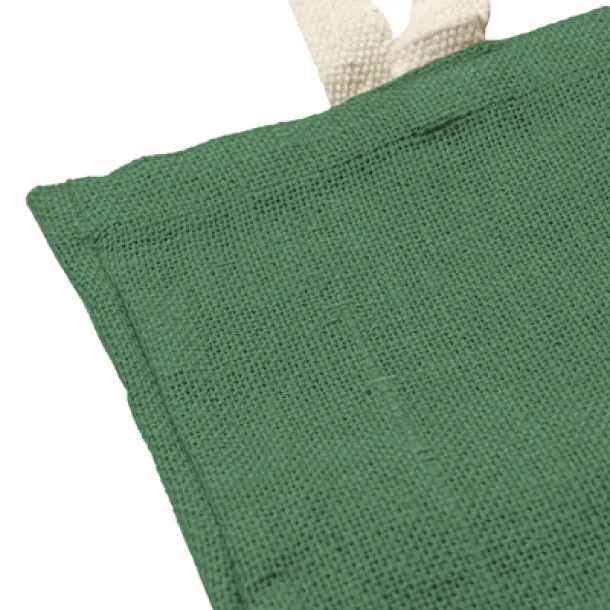  Jute shopping bag light green