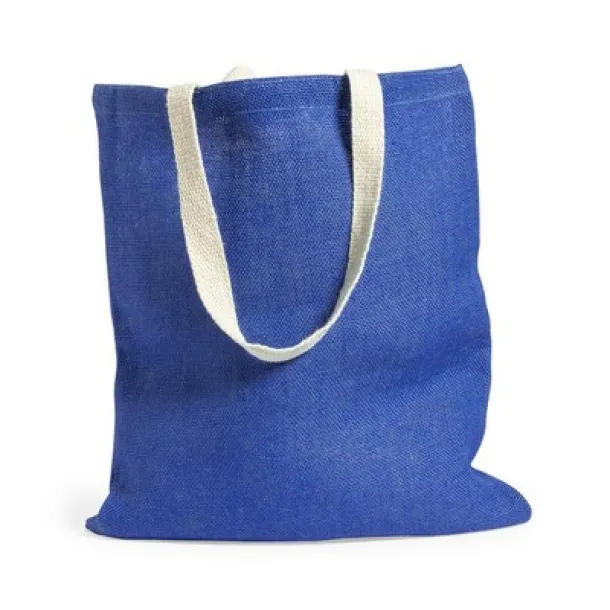  Jute shopping bag blue