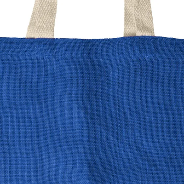  Jute shopping bag blue