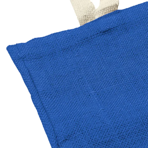  Jute shopping bag blue