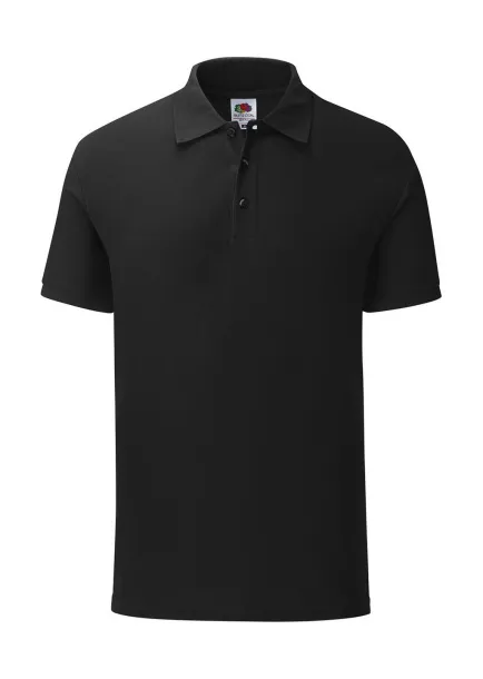  Polo majica od mješavine poliestera i pamuka, 180 g/m² - Fruit of the Loom Crna