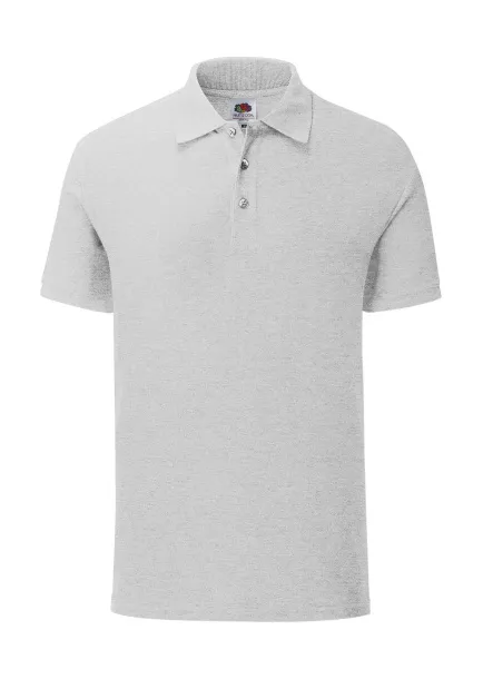  65/35 Tailored Fit Polo - Fruit of the Loom Heather Grey