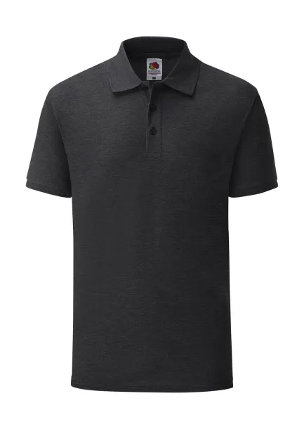  65/35 Tailored Fit Polo - Fruit of the Loom Dark Heather Grey