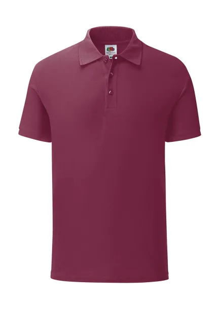  Polo majica od mješavine poliestera i pamuka, 180 g/m² - Fruit of the Loom burgundac