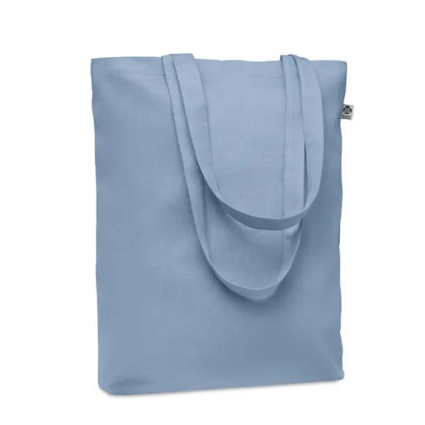 COCO Canvas shopping bag 270 gr/m² baby blue