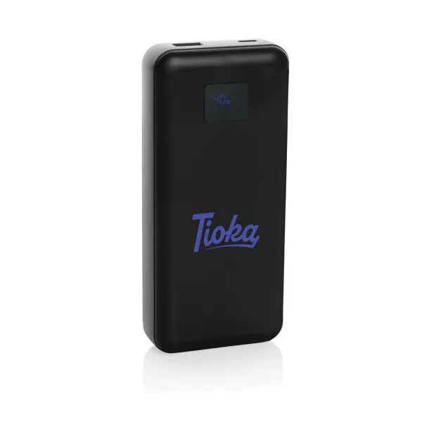  Gridley laptop prijenosna baterija od RCS rplastike - 65 W, 20 000 mAh - XD Collection Crna
