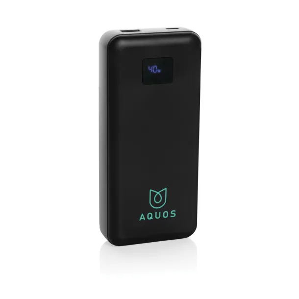  Gridley laptop prijenosna baterija od RCS rplastike - 65 W, 20 000 mAh - XD Collection Crna