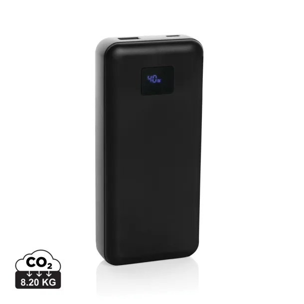  Gridley laptop prijenosna baterija od RCS rplastike - 65 W, 20 000 mAh - XD Collection Crna