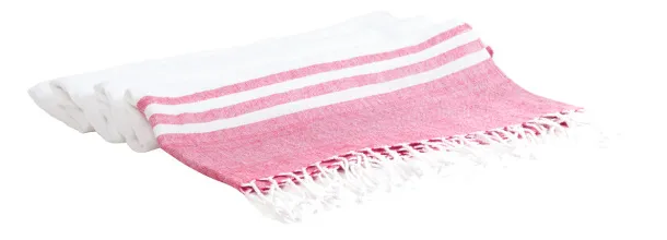 Minerva beach towel Red White