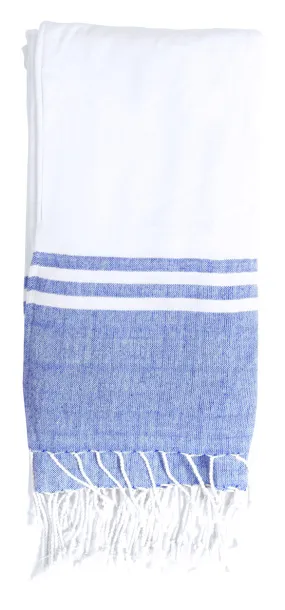 Minerva beach towel Blue White