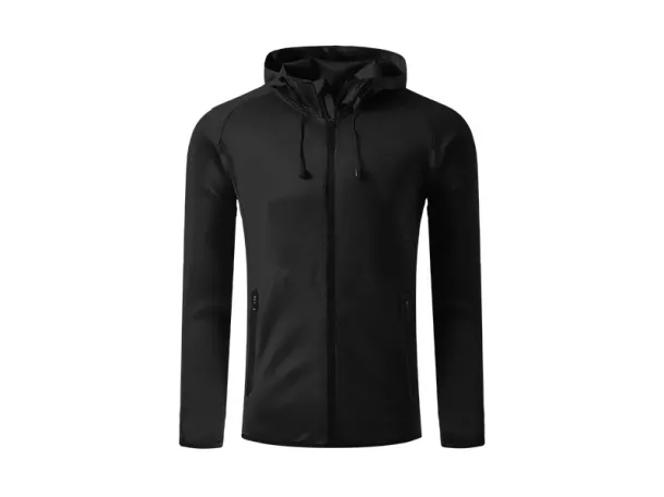 COOPER Unisex mélange hoodie, 280 g/m2 - EXPLODE Crna