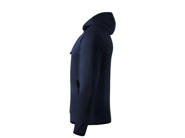 COOPER Unisex mélange hoodie, 280 g/m2 - EXPLODE Plava