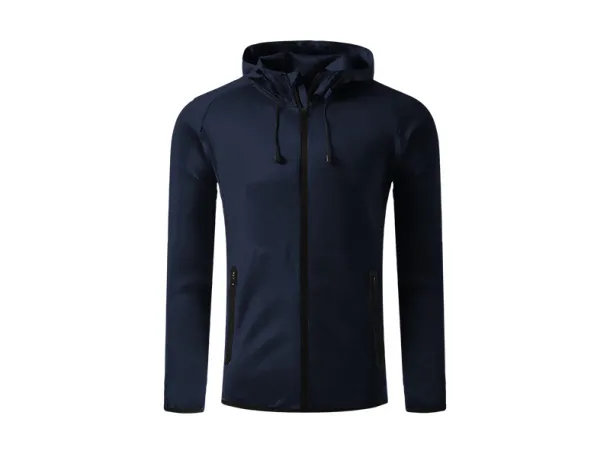 COOPER Unisex mélange hoodie, 280 g/m2 - EXPLODE Plava