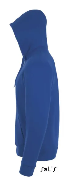 SOL'S STONE Unisex hoodica s patentom, 260 g/m2 - SOL'S Kraljevski plava