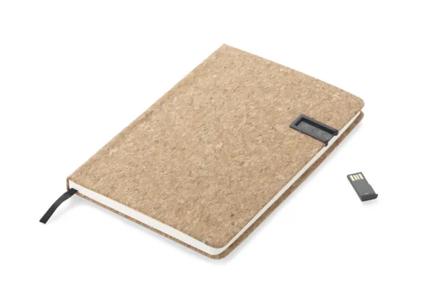  Notebook  with USB flash drive 16 GB, A5 Crna