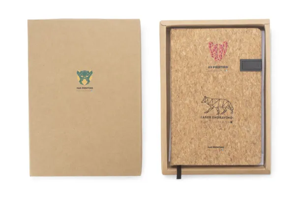  Notebook  with USB flash drive 16 GB, A5 Crna