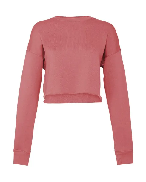  Women's Cropped Crew Fleece - Bella+Canvas Mauve