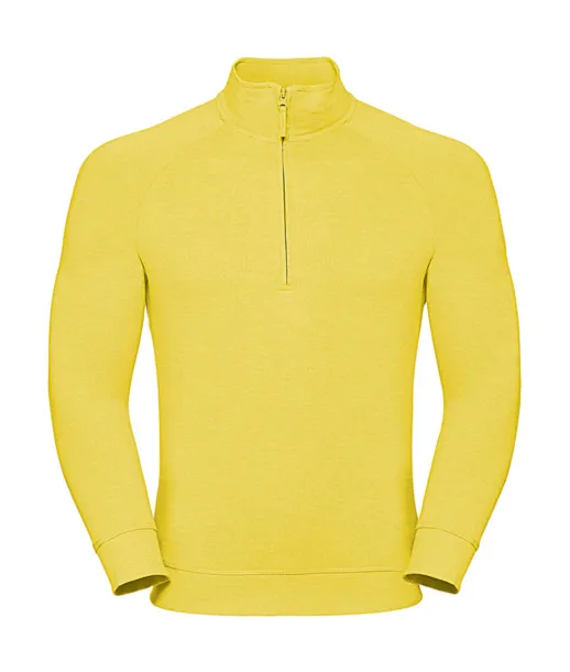  Men's HD 1/4 Zip Sweat - Russell  Yellow Marl