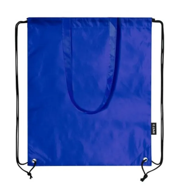  RPET drawstring bag, shopping bag Plava
