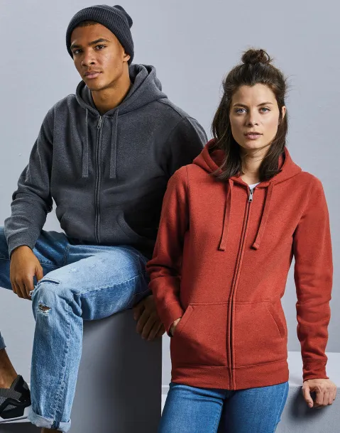  Muški hoodie s patentnim zatvaračem, 280 g/m² - Russell 