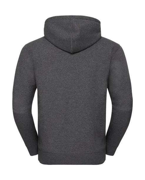  Men's Authentic Melange Zipped Hood Sweat - Russell 