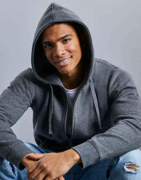  Muški hoodie s patentnim zatvaračem, 280 g/m² - Russell 