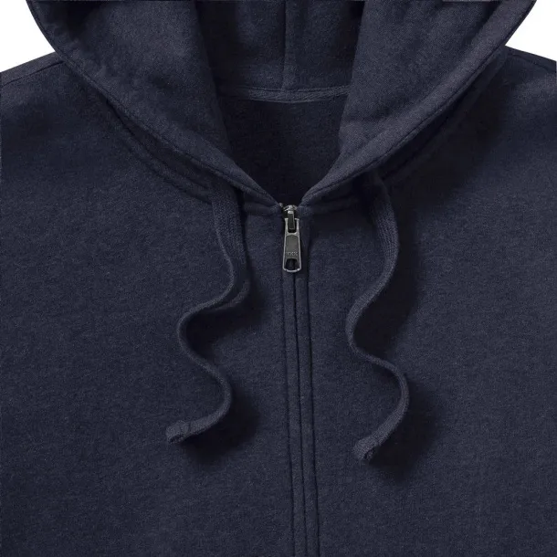  Men's Authentic Melange Zipped Hood Sweat - Russell 