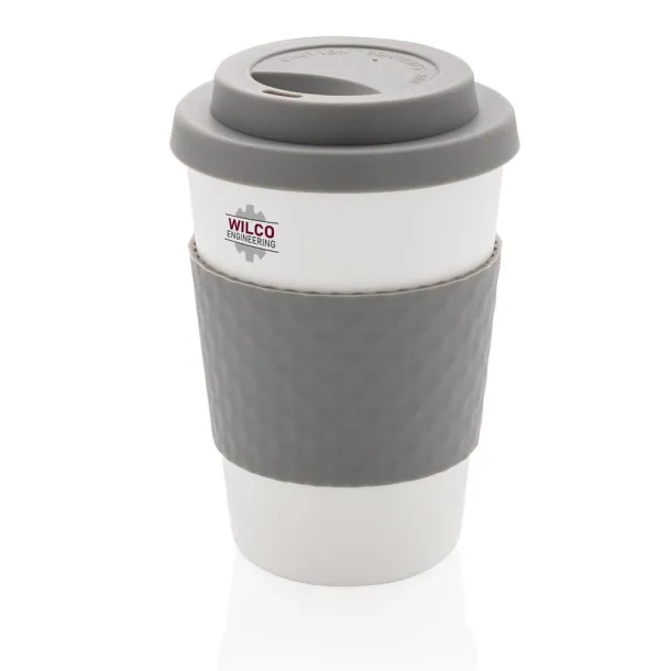  Reusable Coffee šalica, 270 ml - XD Collection Cool Grey 7 