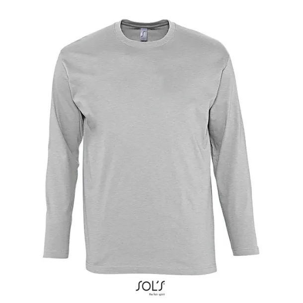 MONARCH MONARCH-MEN TSHIRT-150g Grey Melange